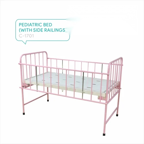 C 1701 With Side Railings Pediatric Bed