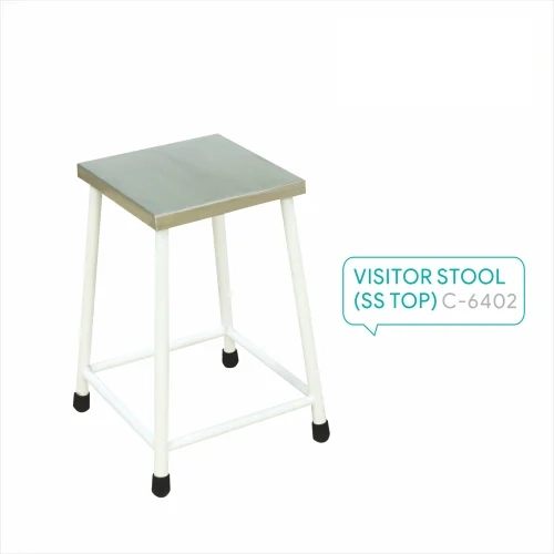 C 6402 SS Top Visitor Stool