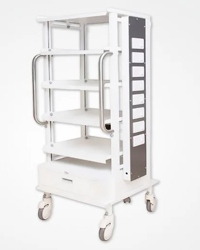 ENDOSCOPY TROLLEY WITH SIDE ACCESSORY PANEL Image 2
