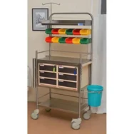 STAINLESS-STEEL CRASH CART / EMERGENCY TROLLEY Image 1