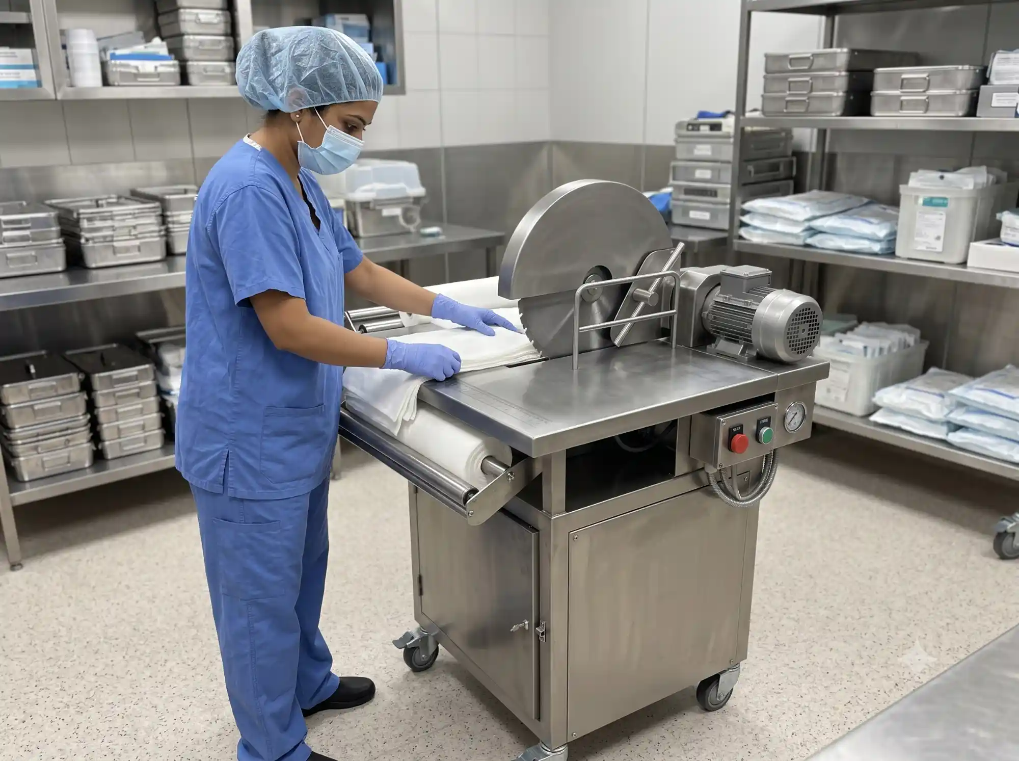 Gauze Cutting Machine Image 1