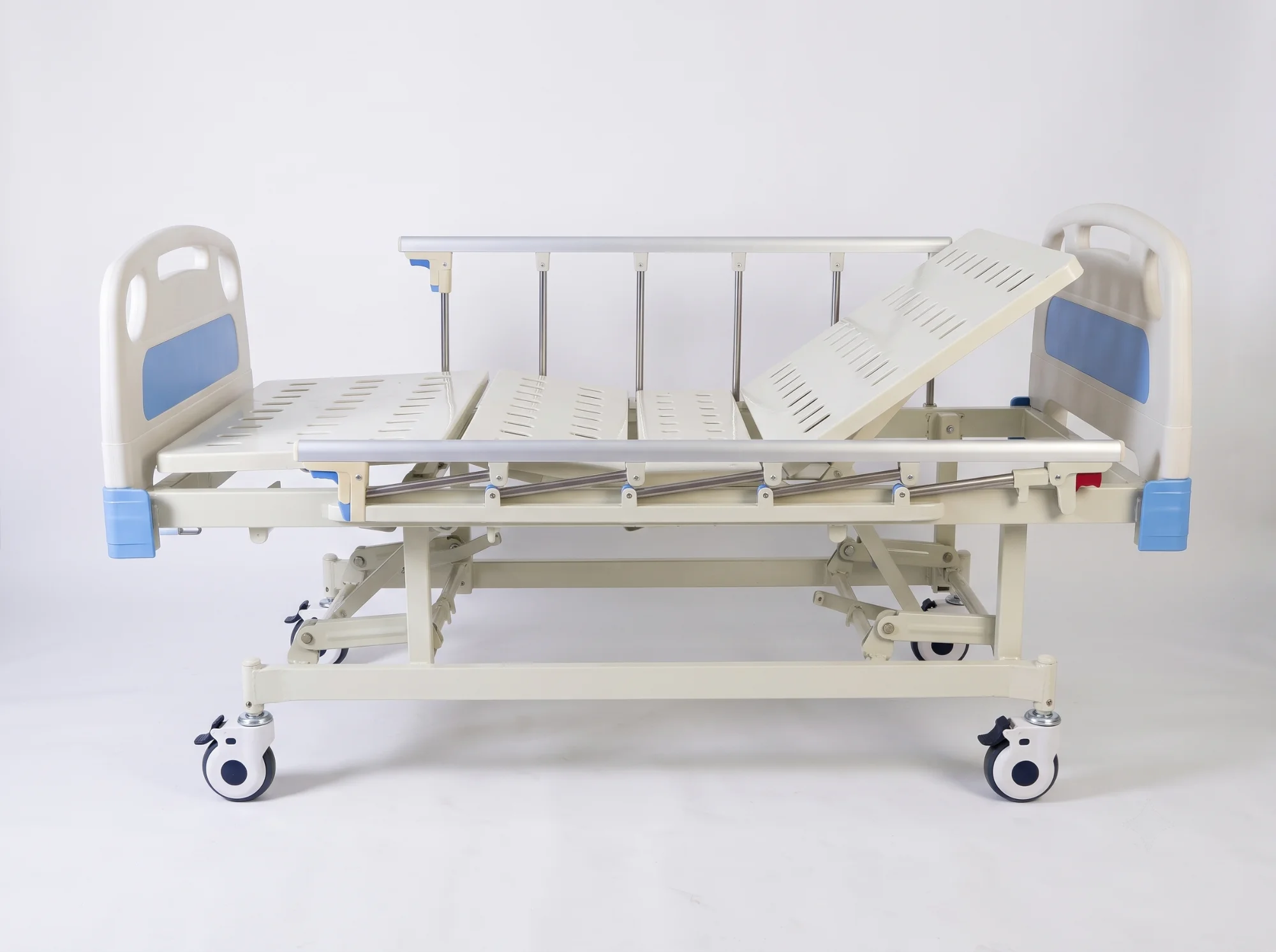 Three-Function Electric Hospital Bed (Aluminium Rails) Image 2