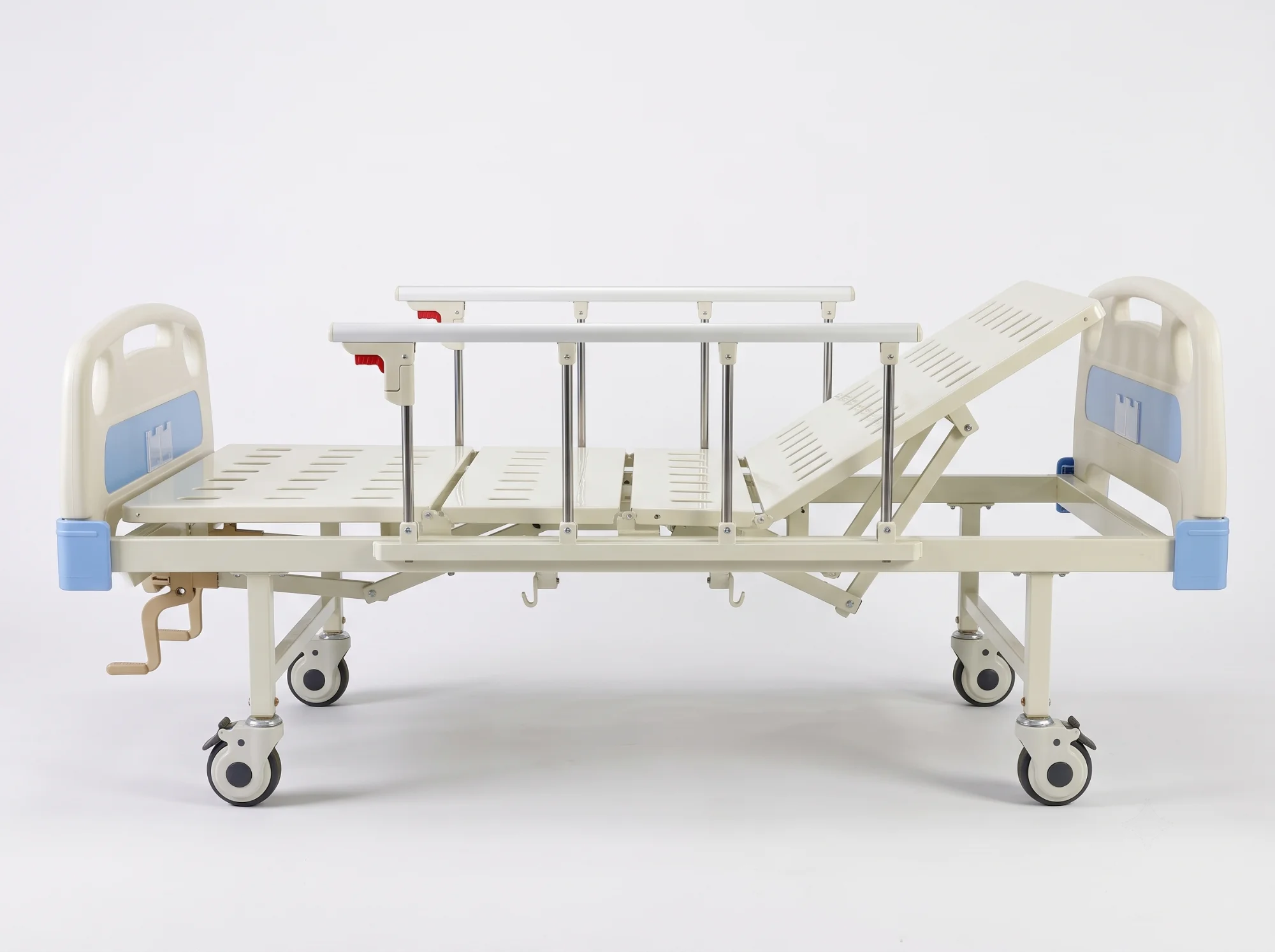 Manual Two-Crank Hospital Bed Image 2